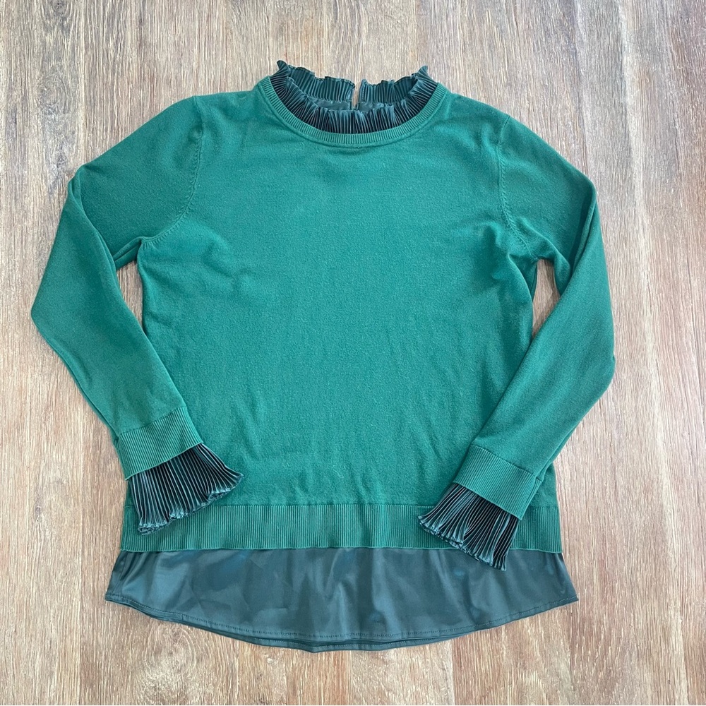 💚Sinai Milano Green Blouse Top Large